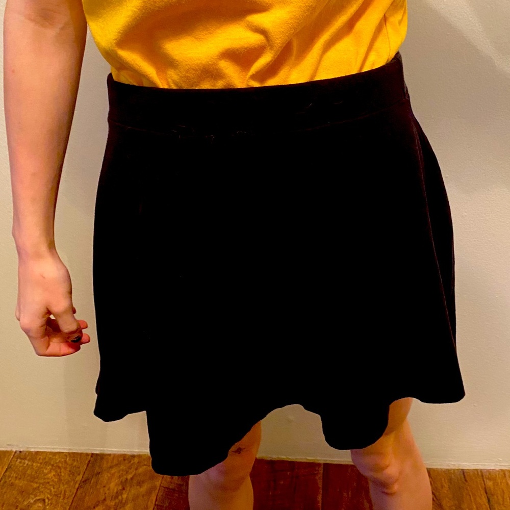 Black Skater Skirt